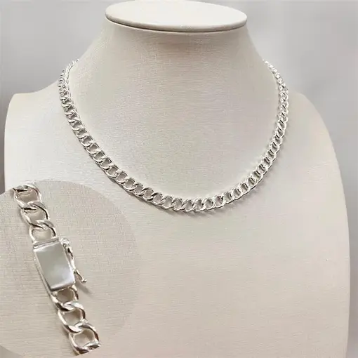 COLAR COR GRUMET DIAM 8,5MM  FOLHEADO A PRATA