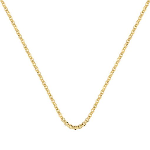 COR ELLO 1X1 RISCADINHO 4,0MM FOLHEADO A OURO 18K
