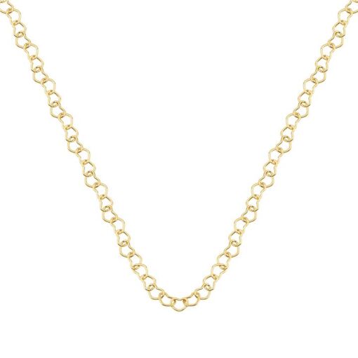 COR CORAÇÃO VAZADO 5MM FOLHEADO A OURO 18K