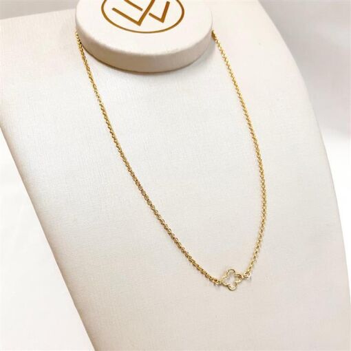 GARG TREVINHO FOLHEADO A OURO 18K