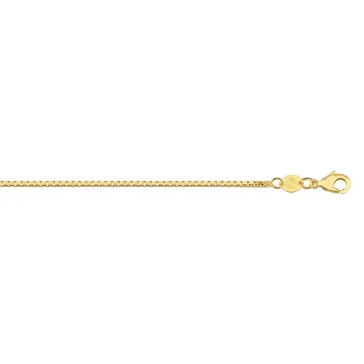 CORRENTE VENEZIANA 1,5MM FOLHEADO A OURO 18K