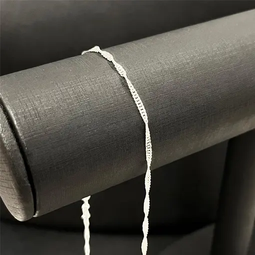 COR SINGAPUARA 2MM PRATA 925
