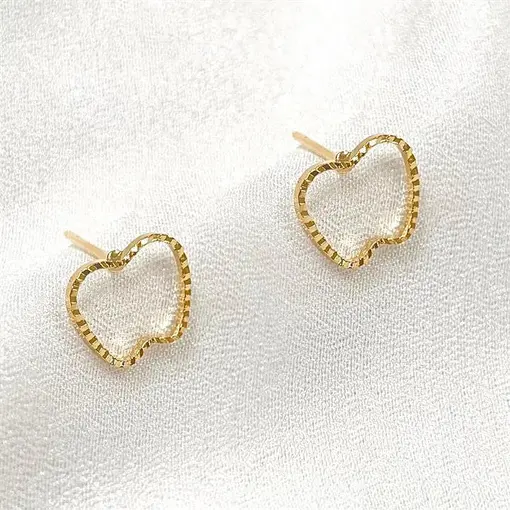 BR MAÇA DIAMANTADA FOLHEADO A OURO 18K