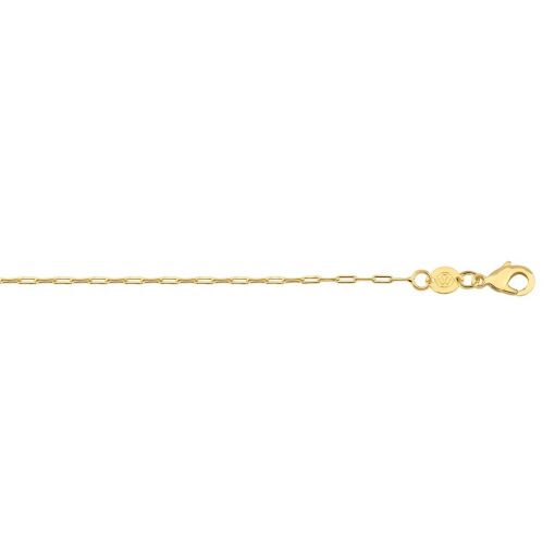 CORRENTE CARTIER 1,2MM FOLHEADO A OURO 18K