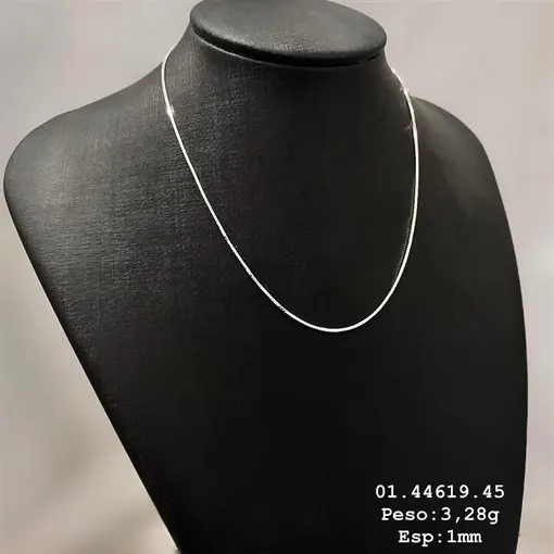 CORRENTE  VENEZIANA  1,0MM PRATA 925 PRATA 925