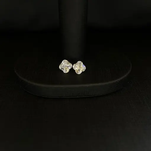 BRINCO PONTO DE LUZ TREVO PRATA 925