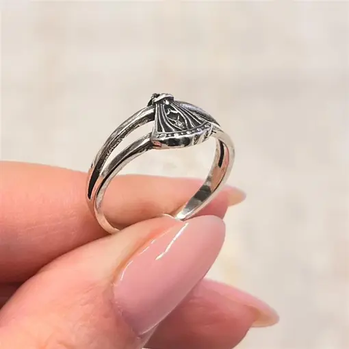 ANEL NOSSA SENHORA APARECIDA PRATA 925