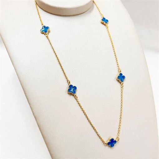 GARG C/ 5 TREVINHOS FOLHEADO A OURO 18K