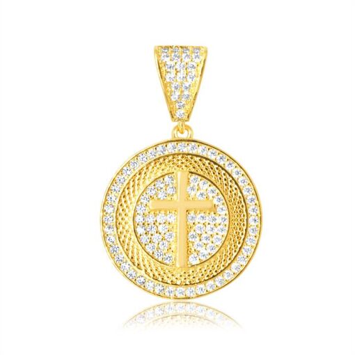PINGENTE FOLHEADO A OURO 18K
