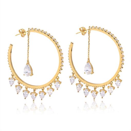 BRINCO FOLHEADO A OURO 18K