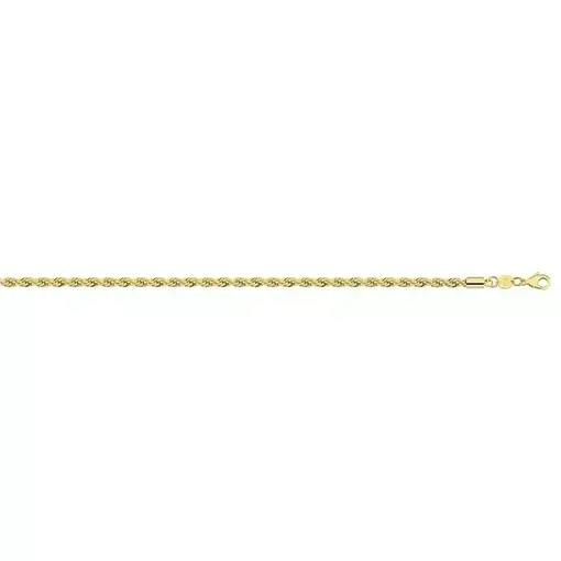 CORDAO BAINAO 3,3MM FOLHEADO A OURO 18K
