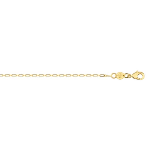 CORRENTE CARTIER 1,4MM FOLHEADO A OURO 18K