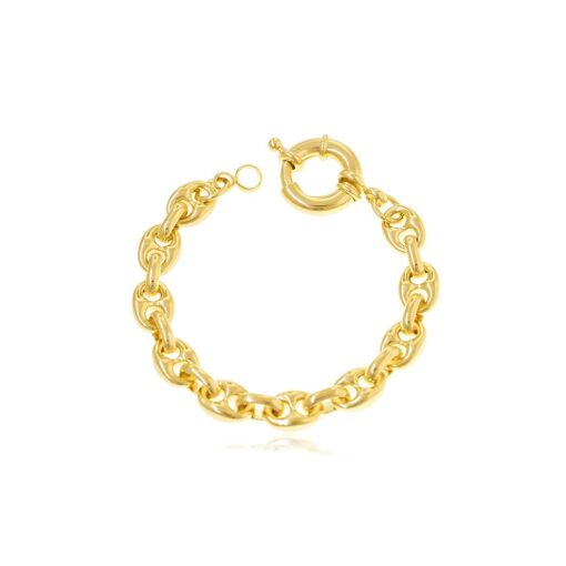PUL GUCCI 8MM FOLHEADO A OURO 18K