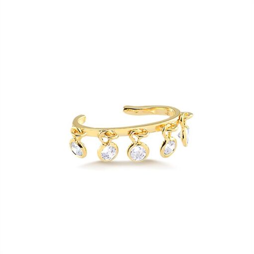BRINCO FOLHEADO A OURO 18K