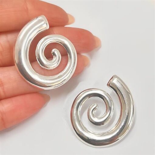 BR ESPIRAL FOLHEADO A PRATA