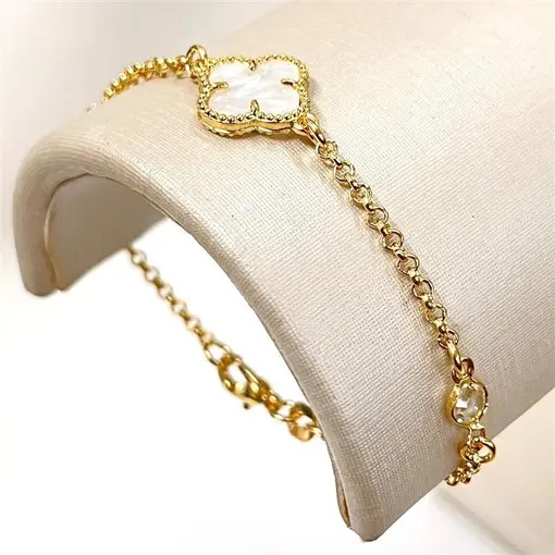 PUL INFANTIL TREVINHO FOLHEADO A OURO 18K