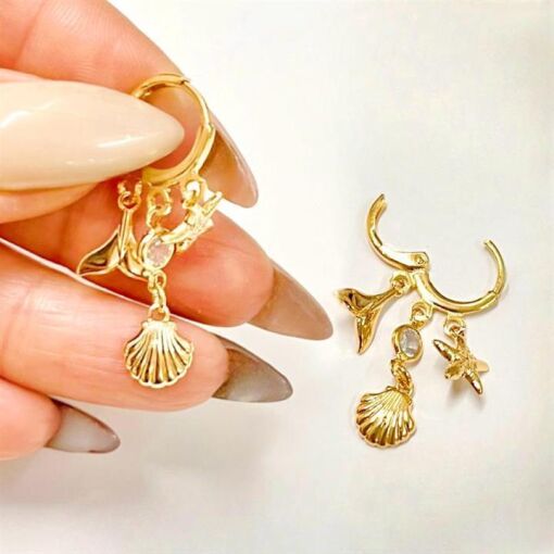 BR TRANQUETA  MAR  FOLHEADO A OURO 18K