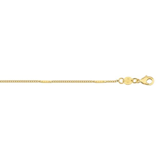 COR 1 X1 C/ AMASSADO 1,0 FOLHEADO A OURO 18K