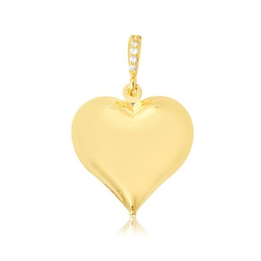 PINGENTE FOLHEADO A OURO 18K