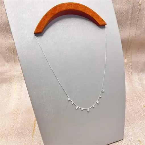 CHOCKER EM PRATA C/ZIRC PRATA 925