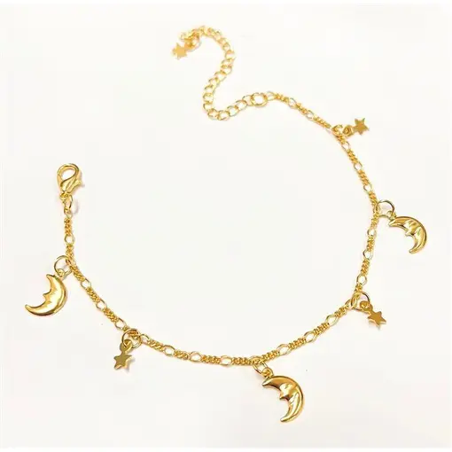 PUL ASTROS FOLHEADO A OURO 18K