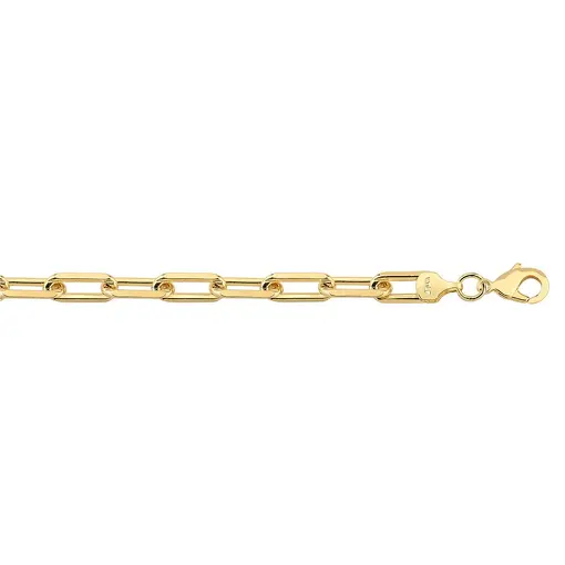 CORRENTE CARTIER 5,2 MM  DIAMANTADA FOLHEADO A OURO 18K