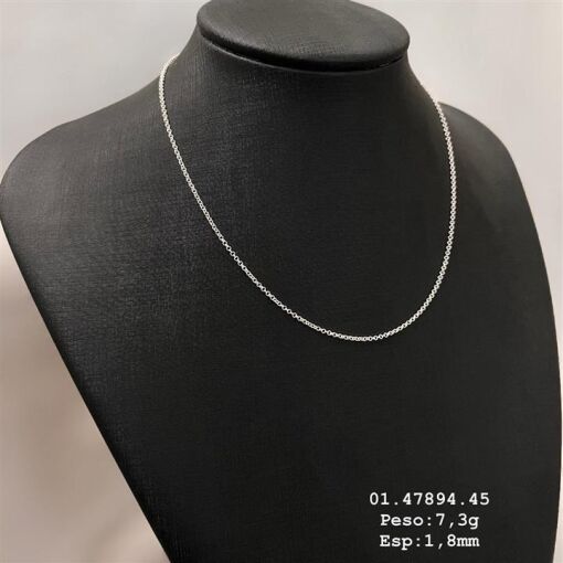 COR ELO PORTUGUÊS 1,8MM  PRATA 925