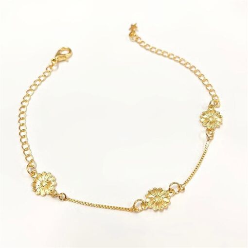 PUL MARGARIDAS  FOLHEADO A OURO 18K