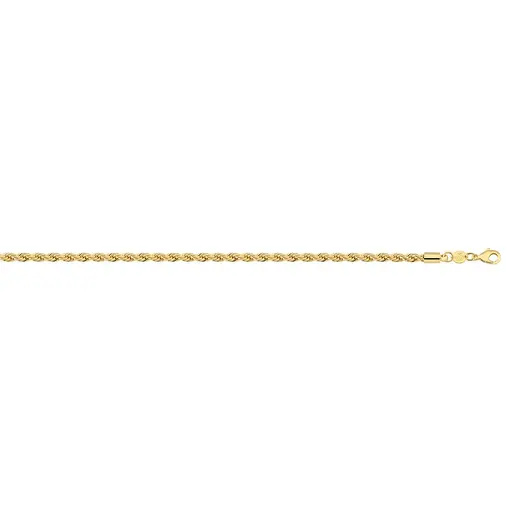 CORDAO BAINAO 3,3MM FOLHEADO A PRATA