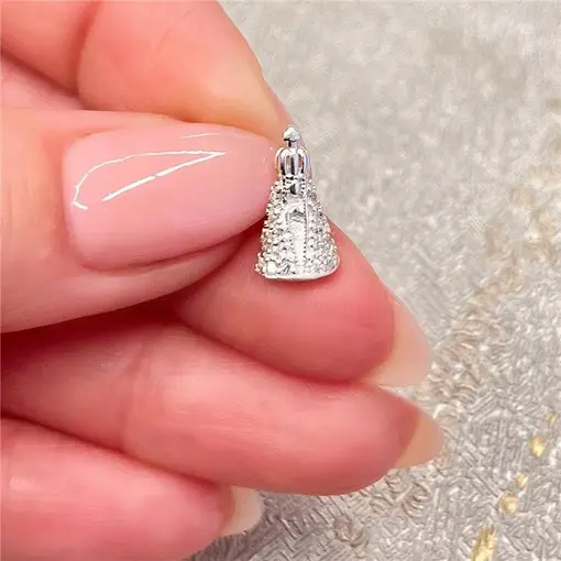 PG N.S.APARECIDA ZIRCONIA MANTO PRATA 925