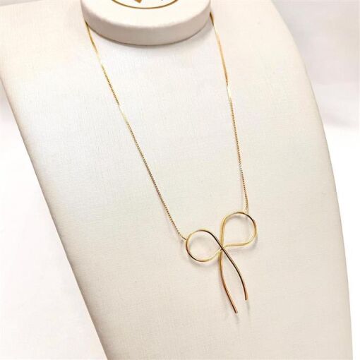 GARG LAÇO 2MM FOLHEADO A OURO 18K