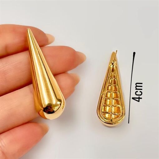 BR GOTA LARGA 4CM/6MM FOLHEADO A OURO 18K