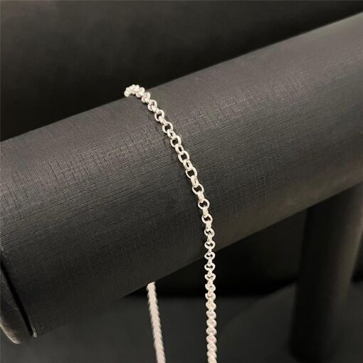 CORRENTE ELO  PORTUGUES 2,5MM PRATA 925