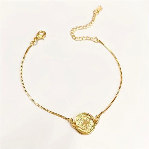 PUL SÃO BENTO FOLHEADO A OURO 18K