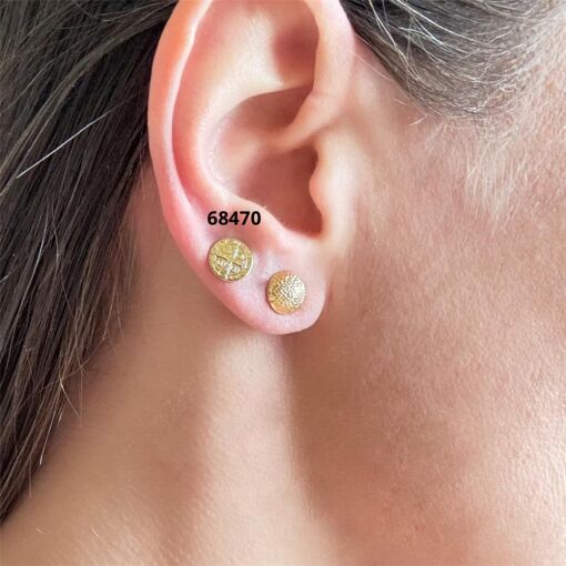 BR PINO MED S. BENTO 8MM ESCRITA FOLHEADO A PRATA