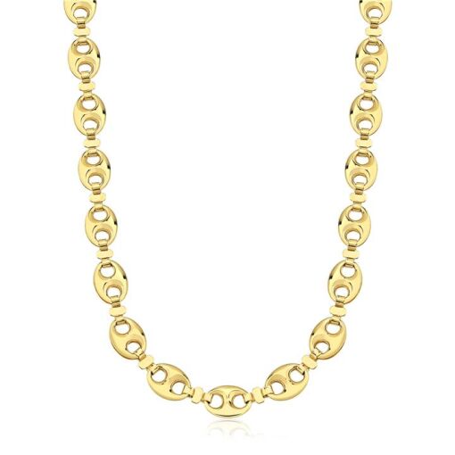 GAR GUCCI 1,4X0,9 FOLHEADO A OURO 18K