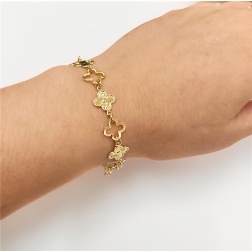 PUL TREVINHOS BORDAS LISAS/BOLINHAS  FOLHEADO A OURO 18K