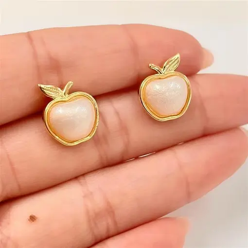 BR MADREPEROLA FOLHEADO A OURO 18K