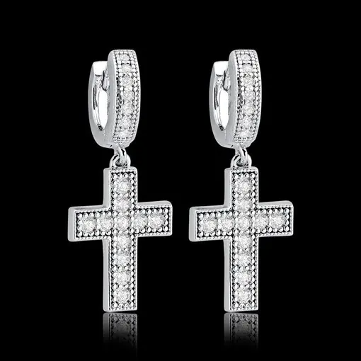 BR ARG 13MM CRAV C/ CRUZ CRAV ZIRCONIA
