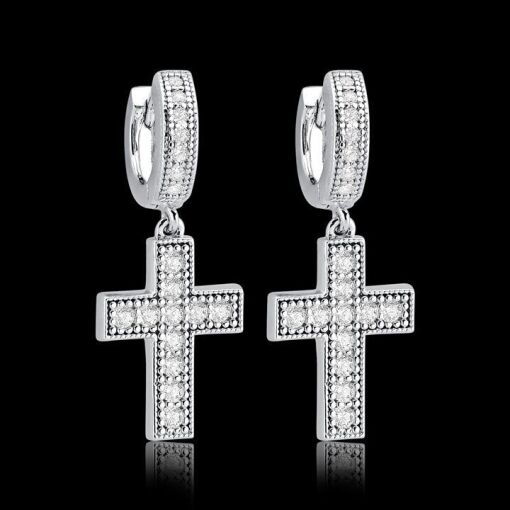 BR ARG 13MM CRAV C/ CRUZ CRAV ZIRCONIA