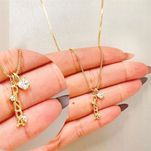 GARG ESC DINDA  FOLHEADO A OURO 18K