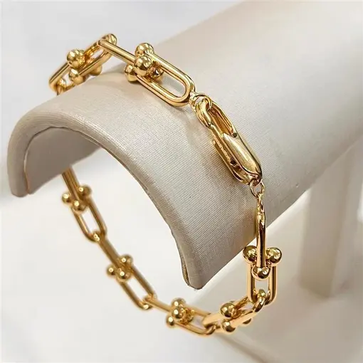 PUL TIPO TIFFANY 6,4MM FOLHEADO A OURO 18K