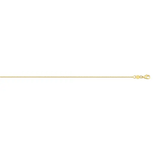 CORRENTE VENEZIANA 1,0MM FOLHEADO A PRATA