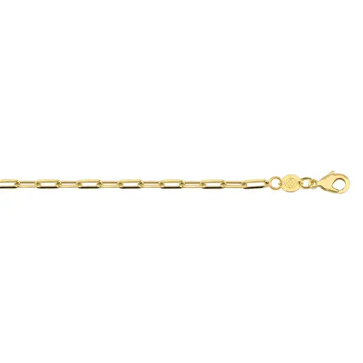 CORRENTE CARTIER 2,6MM FOLHEADO A OURO 18K
