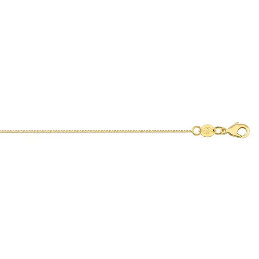 CORRENTE VENEZIANA 0,9MM FOLHEADO A OURO 18K