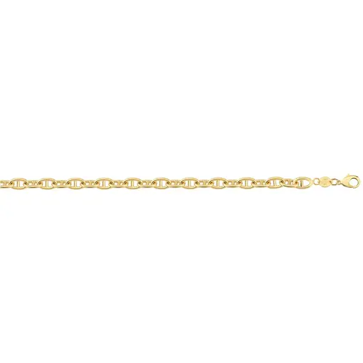 CORRENTE GUCCI 6MM FOLHEADO A OURO 18K