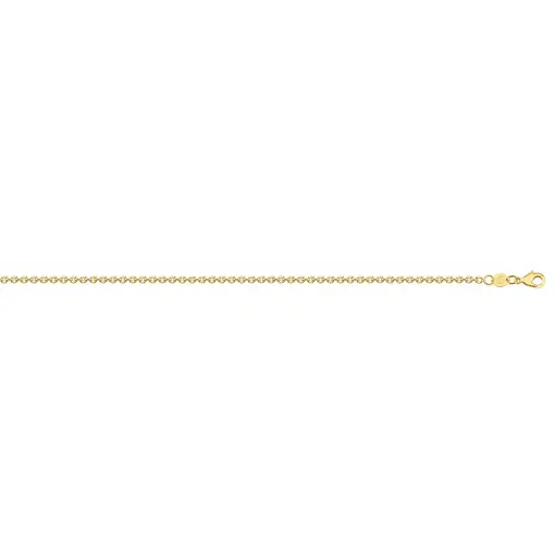 CORRENTE PORTUGUESA C/ RISCOS DIAMANTADOS FOLHEADO A OURO 18K