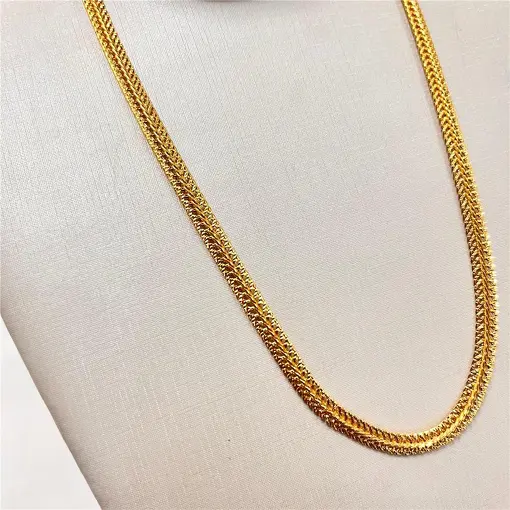 COR RAPOSA1,5 4,5MM FOLHEADO A OURO 18K