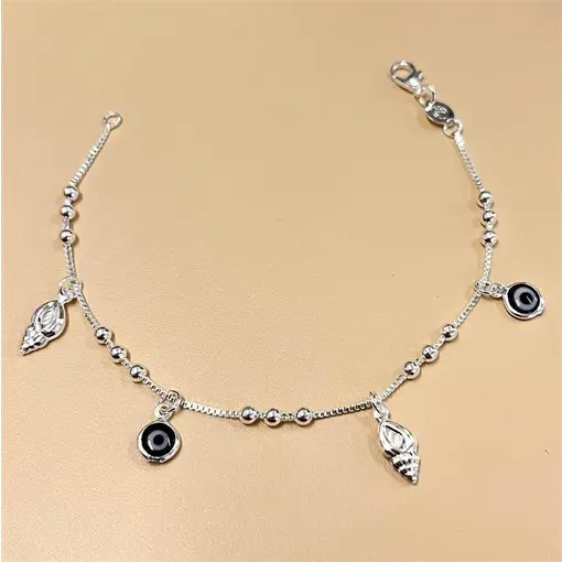 PULSEIRA  FOLHEADO A PRATA