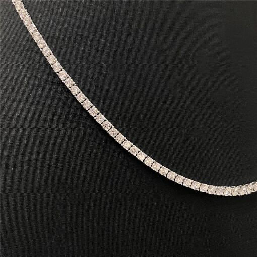 RIVIERA PRATA 925 MASC ZIRC 3MM 52CM PRATA 925